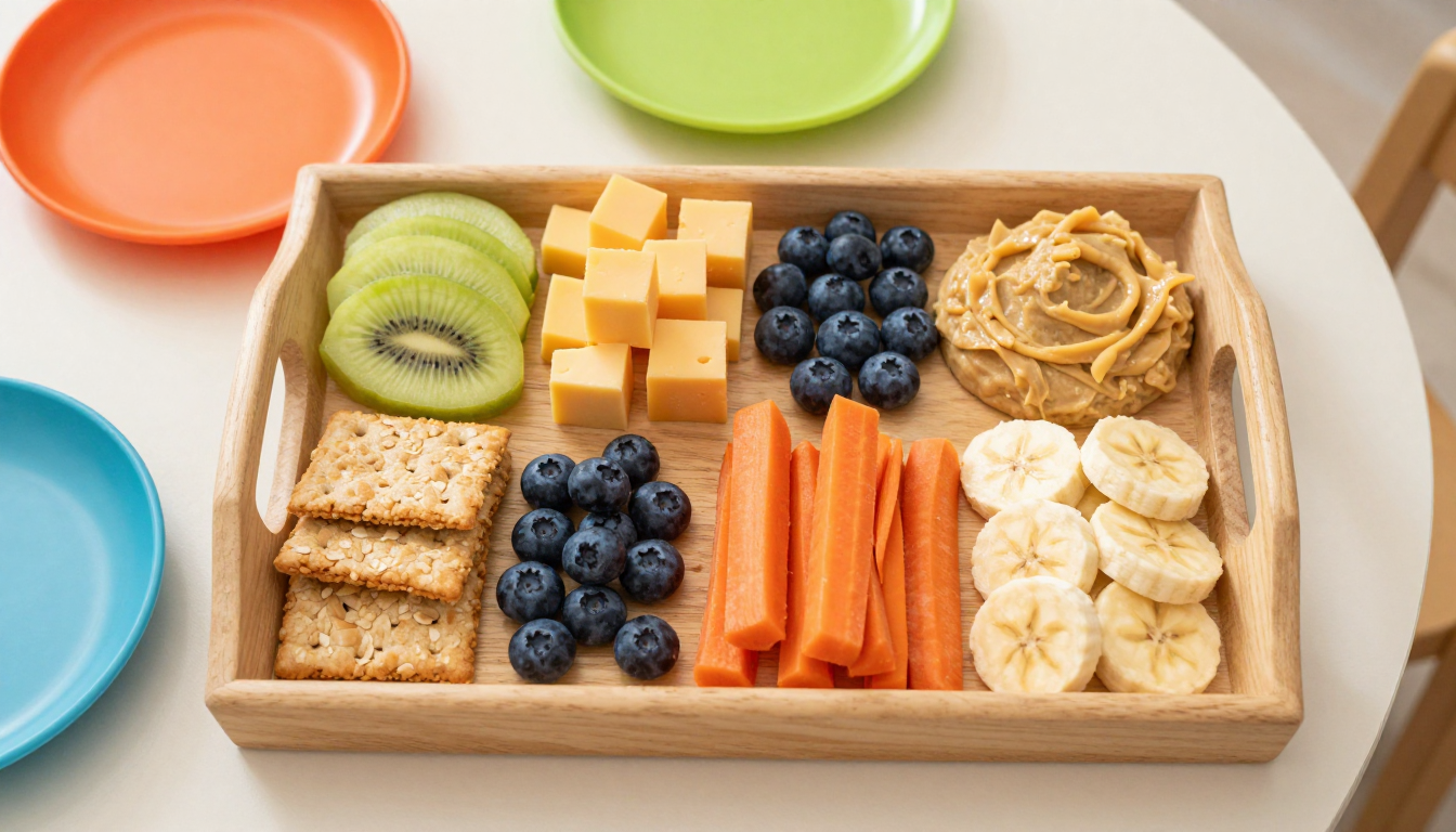 Sağlıklı Atıştırmalık Önerileri: 1-6 Yaş İçin Pratik Tarifler ve Beslenme Rehberi