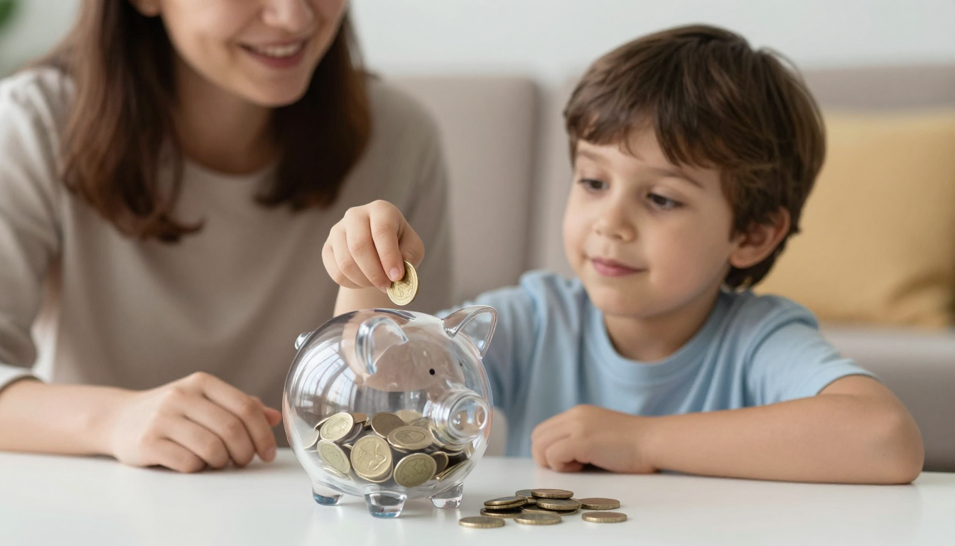 Çocuğunuza Para Kavramını ve Biriktirmeyi Öğretme Rehberi
