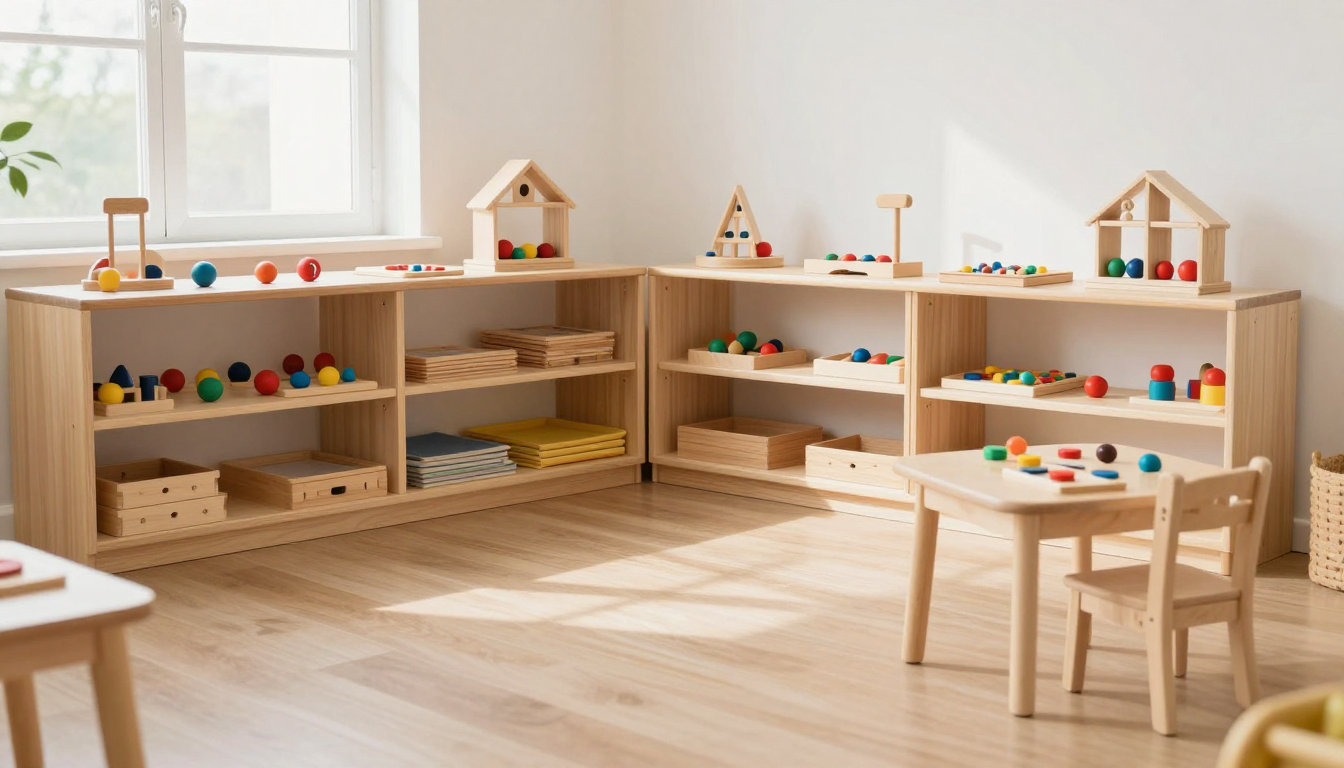 Evde Montessori: Yaşa Göre Aktiviteler ve Ortam Düzeni