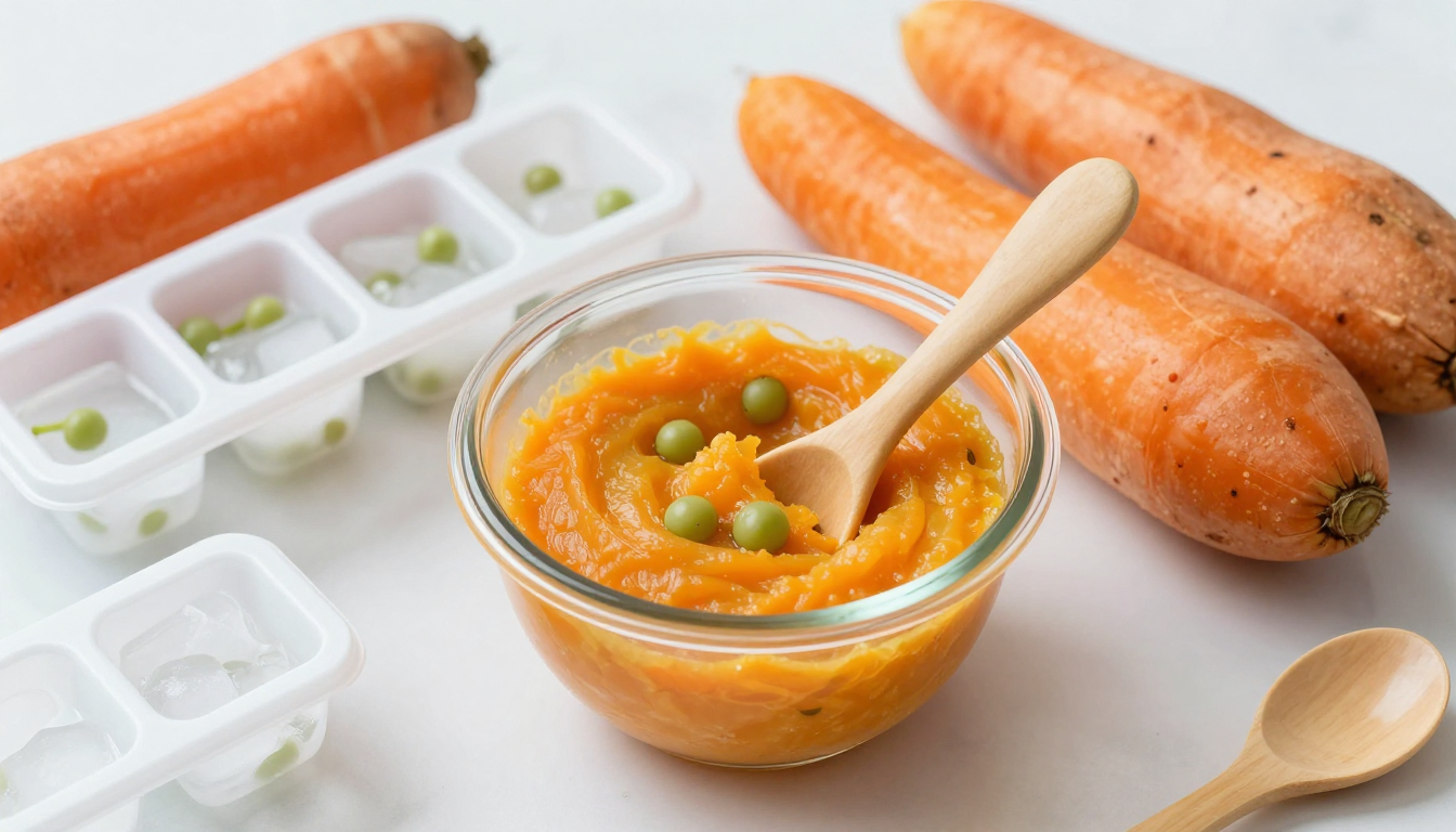 6. Aydan İtibaren Ev Yapımı Bebek Maması Tarifleri