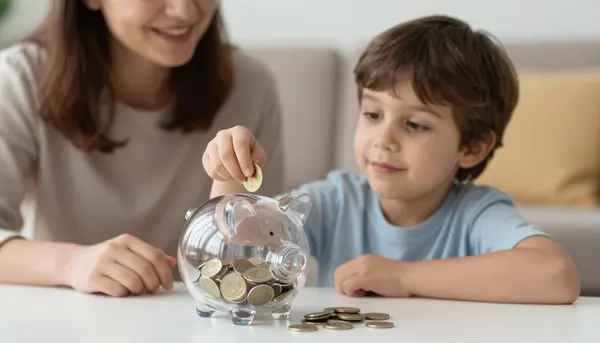 Çocuğunuza Para Kavramını ve Biriktirmeyi Öğretme Rehberi