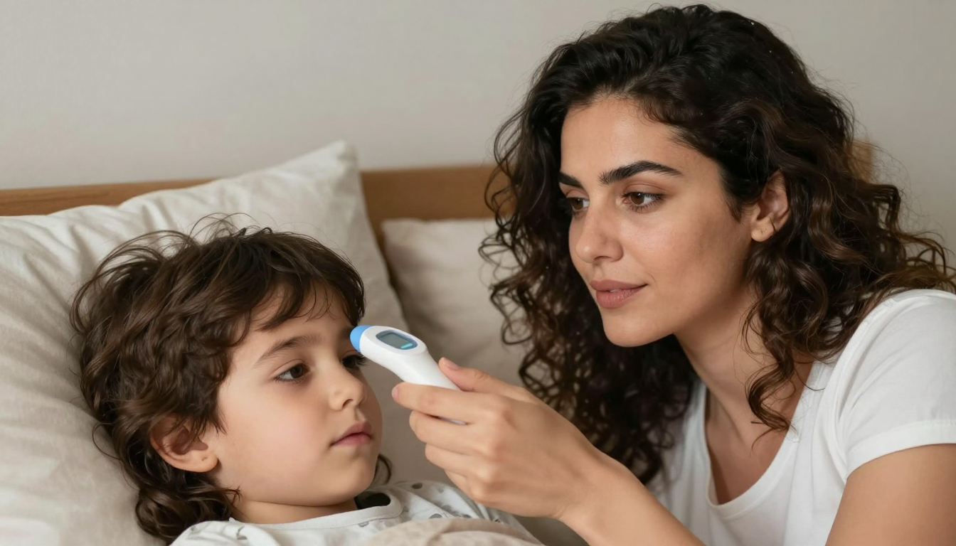 Çocukta Ateş Yönetimi: Evde Ne Yapmalı, Ne Zaman Hastaneye Gitmalı?